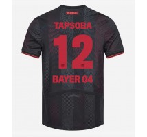 Bayer Leverkusen Edmond Tapsoba #12 Koszulka Podstawowa 2025-26 Krótki Rękaw